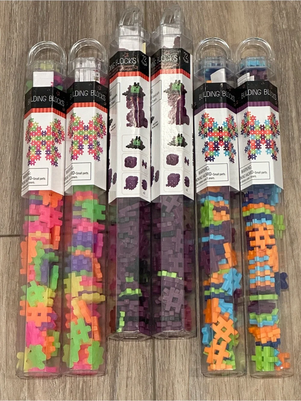 Target 2026 Multi Variety HALLOWEEN Release Hashtag Building Blocks X6